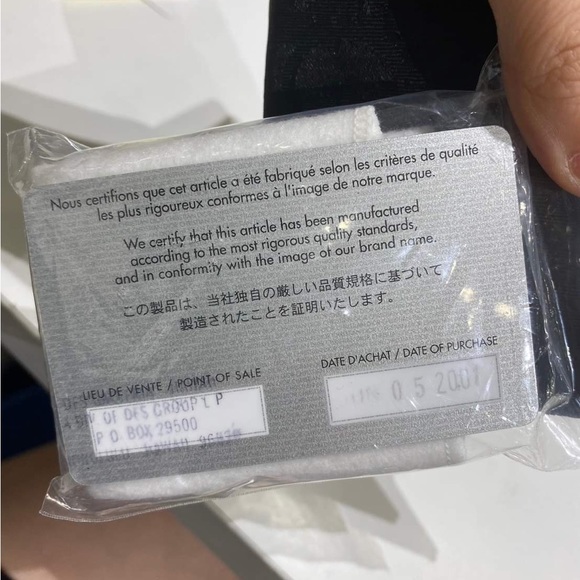 Dior black compact wallet unused item - Picture 11 of 12